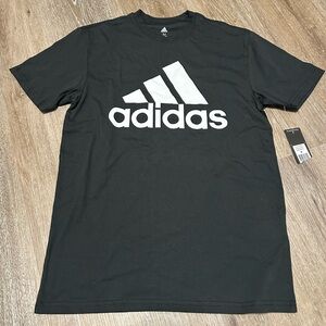 Adidas Golf Mens Medium Graphic Logo Cotton Black And White With Tags